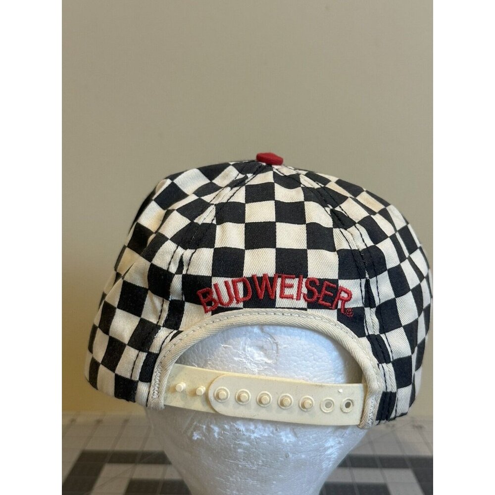 vintage budweiser Racing SnapBack‎ Hat - Picture 6 of 12